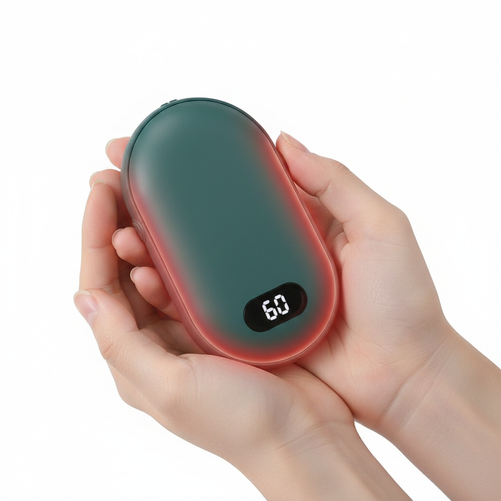 Hand warmer in hands